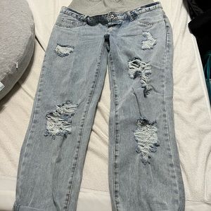 SHEIN maternity jeans